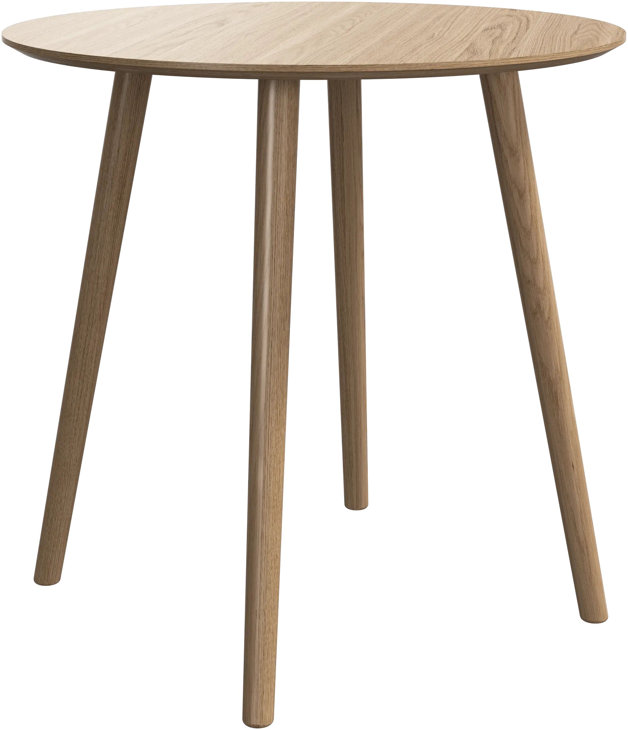 Bornholm tafel H74.5xØ80cm eiken naturel -30% korting